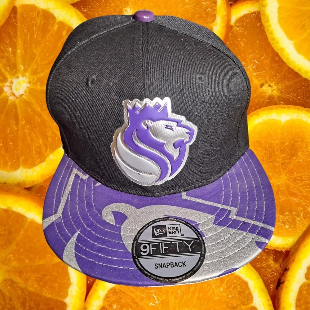 New Era 9FIFTY NBA Sacramento Kings Hat Snapback‎ Purple Silver